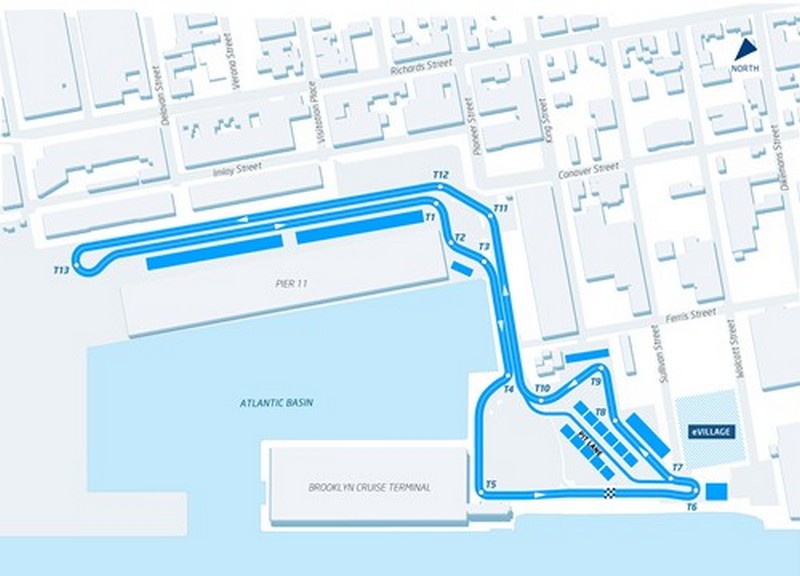 Tracciato ePrix di New York (2 Gare)