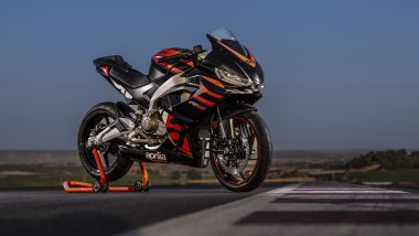 Aprilia RS 457, 3/4 anteriore