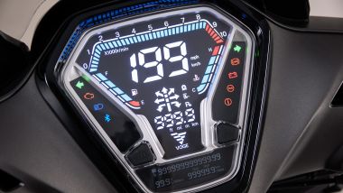 Voge Sfida SR16 200: la strumentazione