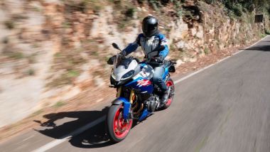 La BMW F 900 XR 2025 in prova