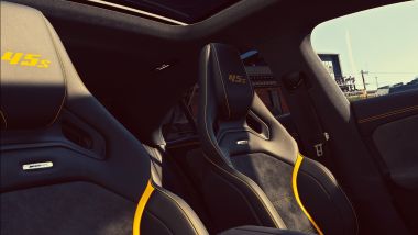 I sedili della Mercedes-AMG CLA 45 S Final Edition