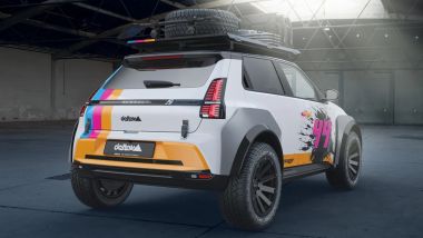 La Renault 5 by Delta 4x4 ha un assetto rialzato di 10 cm
