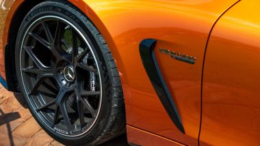 Il cerchio da 21'' della Mercedes-AMG GT 63 S