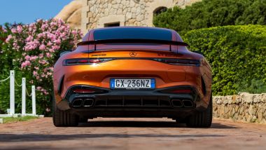 Il posteriore della Mercedes-AMG GT 63 S