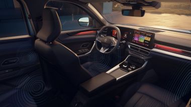 L'interno di Renault Boreal