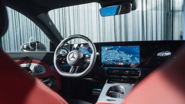 La plancia della Mercedes CLA Shooting Brake 2026