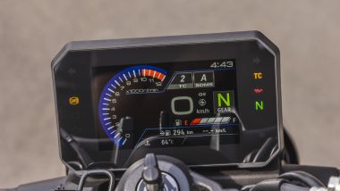 Suzuki GSX-8T e GSX-8TT: identica la strumentazione