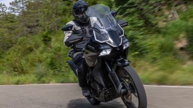 Zontes 703F: molto valido il riparo aerodinamico