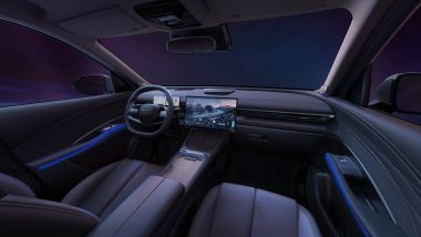Gli interni del nuovo SUV Omoda 7