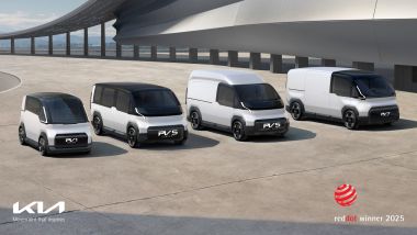 Altri concept Kia premiati: PV1, PV5, PV7
