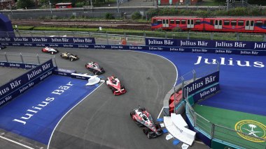 E-Prix Londra 2024: azione in pista | Foto: Formula E