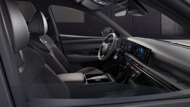 L'interno della Hyundai Tucson Plug-In Hybrid