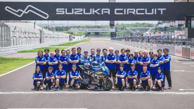 Il team Suzuki CN Challenge vuole migliorare quest'anno il risultato 2024, un ottavo posto assoluto