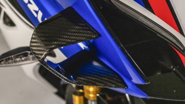 Nuova Suzuki GSX-R1000R,le alette in carbonio sono optional