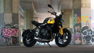 Comparativa naked ''entry'': la Triumph Trident 660 costa 8.395 euro f.c.
