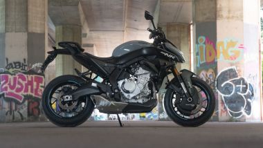 Comparativa naked ''entry'': la CFMoto 675NK è la più economica del gruppo, costa 6.590 euro f.c.