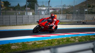 MotoGP 2025, test Ducati Balaton Park: Francesco Bagnaia