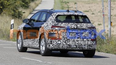 Il posteriore della nuova Audi Q4 2026 facelift