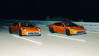 Le due AMG GT XX scelte per il record