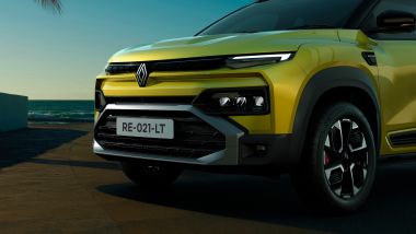Nuovo Renault Kiger, il frontale