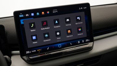 Nuovo display centrale fino a 12,9 pollici