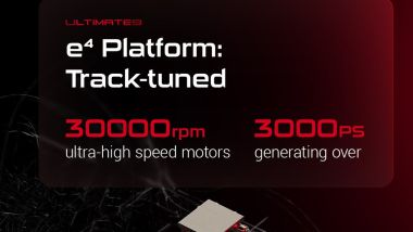Yangwang U9 Track Edition: 4 motori, 3.000 CV