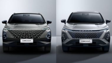 Omoda 5 accanto alla nuova Omoda 5 Anniversary: come cambia