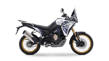 La Voge Valico 800DSX Rally in giallo bianco/blu