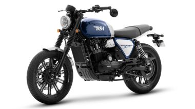 BSA Bantam 350, disponibile in cinque varianti grafiche tra le quali blu/grigio chiaro