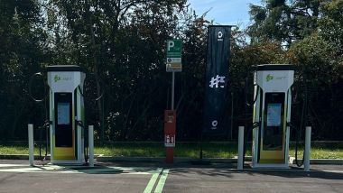 La stazione di ricarica IPlanet di Padova