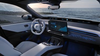 Gli interni di nuova BMW iX3 (e di BMW iX4)