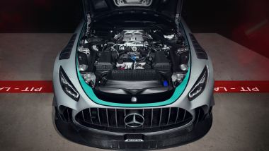 Mercedes-AMG GT2 Edition W16, il motore V8 da quasi mille cavalli