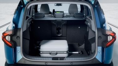 Dacia Bigster Hybrid 155, il bagagliaio