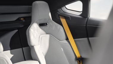 Polestar 5, i sedili
