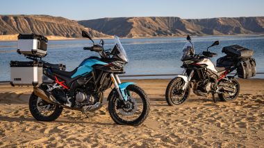 Morbidelli T352X, tra gli optional borse rigide e morbide