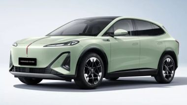Hongqi EHS5, vista 3/4 anteriore