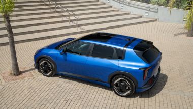 Kia EV4 Hatchback 5 porte, 3/4 posteriore dall'alto