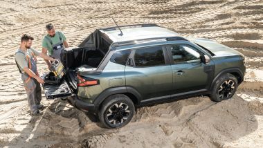 Dacia Duster Pick-up, cassone da un metro quadrato