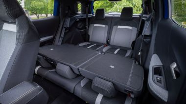 Opel Frontera 7 posti, la configurazione delle seconde file