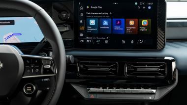 Nissan Micra EV, l'infotainment con Google integrato