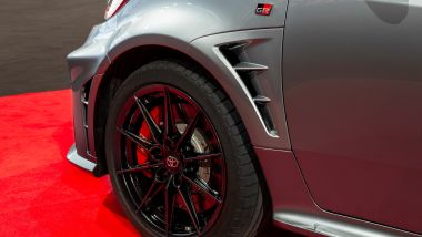 Toyota GR Yaris 2025: cerchi forgiati come optional