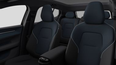 Volvo EX30 Black Edition, gli interni