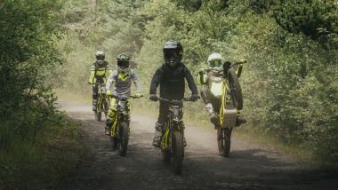 Il divertimento sembrerebbe non mancare con le Triumph TXP