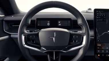 Polestar 3 2026, volante e strumentazione