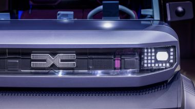 Dacia Hipster, il frontale ''pixelato''