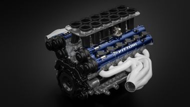 Vittori Turbio, il motore V12 ibrido