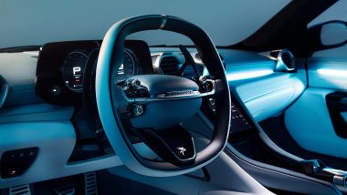 Vittori Turbio, volante e strumentazione