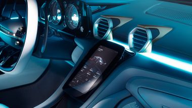 Vittori Turbio, strumentazione e infotainment