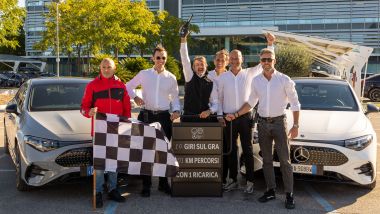 I risultati del test sul GRA con le Mercedes CLA 250+