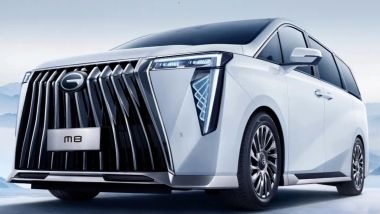 GAC Trumpchi M8, vista 3/4 anteriore